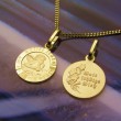 Schutzengel Anh�nger Gold Amulett Kinderschmuck