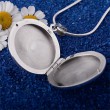 Schmuck Medaillon Anh�nger Silber