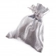 Schmuckbeutel: Geschenkverpackung silber