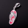 Charms: Charm Bettelarmband Anh�nger Silber Flipflop
