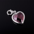 Charms: Charm Bettelarmband Anh�nger Silber Zirkonia Herz
