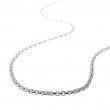 Charms Kette: Silber Bettelkette f�r Charms Anh�nger 45 cm