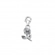 Charms Anh�nger aus Silber: Charm �Rose�