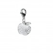 Charms Anh�nger aus Silber: Charm �Apfel�