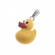 Schmuck f�r Kinder: Quietscheentchen Anh�nger Silber