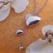 Herz Kette: Bettelkette / Y Kette lang Herz Kette: Bettelkette / Y Kette lang