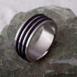 Herren Ring: Edelstahl Ring f�r M�nner