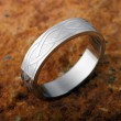 Edelstahl Ring mit keltischen Knoten