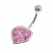 Piercing Bauchnabel: Bauchnabelpiercing Schmuck Herz