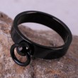 The Story of O: Stahl Ring der O black
