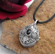 Pentagramm Anhänger: Gothic Anhänger aus Silber
