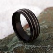 M�nnerschmuck: Edelstahl Ring schwarz