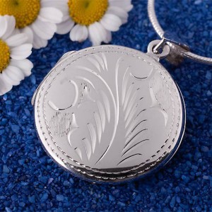 Schmuck Medaillon Anh�nger Silber