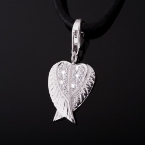 Charms: Charm Bettelarmband Anh�nger Silber Engelsfl�gel