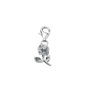 Charms Anh�nger aus Silber: Charm �Rose�