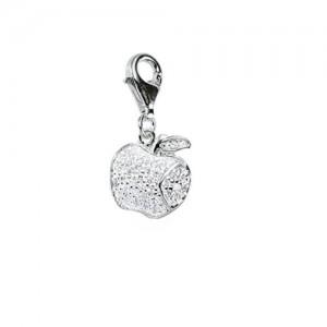 Charms Anh�nger aus Silber: Charm �Apfel�