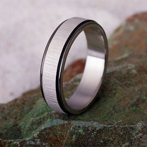 Partnerring / Freundschaftsring: Edelstahl Ring 